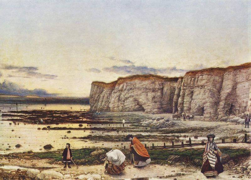 William Dyce Pegwell Bay in Kent eine Erinnerung an den Oktober Spain oil painting art